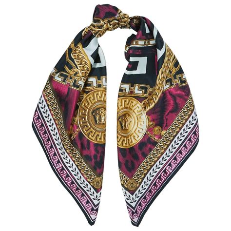 versace scarf purple|Versace silk scarf women.